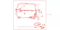 TOP CASE 45L pour Honda CB 500 de 2000