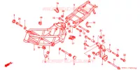 CADRE pour Honda VTR 250 de 2002