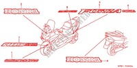 AUTOCOLLANTS pour Honda FORZA 250 de 2000