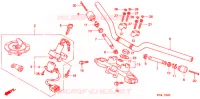 GUIDON   TE DE FOURCHE (1) pour Honda CB 500 de 1999