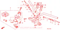GUIDON   TE DE FOURCHE (1) pour Honda CB 500 de 1999