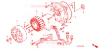 ROTOR   STATOR pour Honda 50 SMART DIO DX de 2001