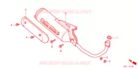 SILENCIEUX D'ECHAPPEMENT pour Honda 50 SMART DIO DX de 2001