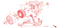 ROTOR   STATOR pour Honda 50 SMART DIO DX de 2001