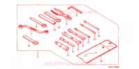 OUTIL pour Honda XR 250 de 2000