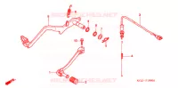 PEDALE pour Honda XR 250 de 2000
