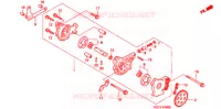 POMPE A HUILE pour Honda XR 250 de 2000