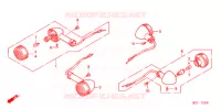CLIGNOTANT pour Honda 50 CREA SCOOPY i de 2001
