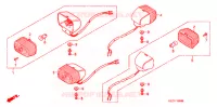 CLIGNOTANT pour Honda ZOOMER 50 de 2001