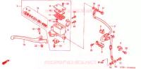 MAITRE CYLINDRE DE FREIN AVANT (NSS250) pour Honda JAZZ 250 de 2001