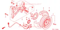 ROUE ARRIERE pour Honda JAZZ 250 de 2001