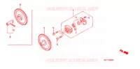POMPE A HUILE pour Honda 50 SMART DIO DX de 2001