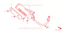 SILENCIEUX D'ECHAPPEMENT pour Honda 50 SMART DIO DX de 2001