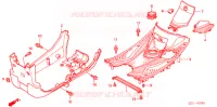 MARCHE PIEDS pour Honda 50 SMART DIO DX de 2001