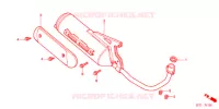 SILENCIEUX D'ECHAPPEMENT pour Honda 50 SMART DIO DX de 2001