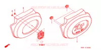 COUVERCLES LATERAUX pour Honda MONKEY 50 FTR 50TH de 2001