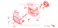 VENTILATEUR ET COUVERCLE DE RADIATEUR pour Honda 50 SMART DIO DX de 2002