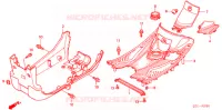 MARCHE PIEDS pour Honda 50 SMART DIO DX de 2002