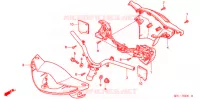 REVETEMENT DE GUIDON pour Honda 50 SMART DIO de 2002