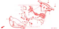 REVETEMENT DE GUIDON pour Honda 50 SMART DIO Z4 de 2004