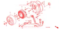 ROTOR   STATOR pour Honda 50 SMART DIO Z4 de 2004