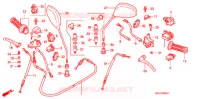 LEVIER DE GUIDON   CABLE   COMMODO (DISQUE) pour Honda 50 SMART DIO Z4 de 2002