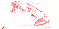 CLIGNOTANT pour Honda FORESIGHT 250 EX de 2003
