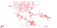 POMPE A HUILE pour Honda CRF 450 R de 2003