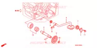 POMPE A HUILE pour Honda CRF 450 R de 2002