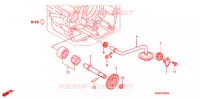 POMPE A HUILE pour Honda CRF 450 R de 2002