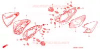 CLIGNOTANT pour Honda FORZA 250 X CUSTOMIZED de 2003