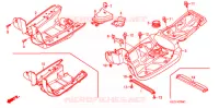 MARCHE PIEDS pour Honda ZOOMER 50 de 2004