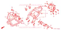 CADRE pour Honda 50 SMART DIO Z4 de 2004