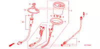 COMPTEUR pour Honda MONKEY 50 RED de 2004