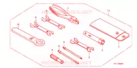 OUTIL pour Honda MONKEY 50 RED de 2004