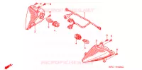 CLIGNOTANT pour Honda FORESIGHT 250 EX de 2005