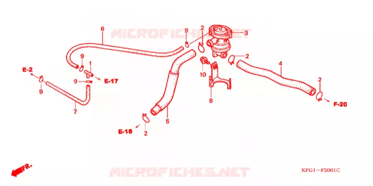 SOUPAPE D'ADMISSION Honda SCOOTER 250 FORSIGHT 2005  FES250SE5