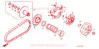 EMBRAYAGE pour Honda ZOOMER 50 de 2005