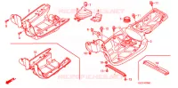 MARCHE PIEDS pour Honda ZOOMER 50 de 2005