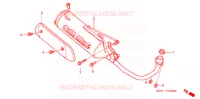 SILENCIEUX D'ECHAPPEMENT (NPS501/2/3/4/5/6/7) pour Honda ZOOMER 50 de 2005