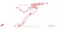 VALVE DE COMMANDE D'INJECTION D'AIR pour Honda ZOOMER 50 de 2005