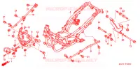 CADRE pour Honda FORZA 250 Z ABS de 2005