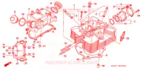 CULASSE pour Honda FOURTRAX 500 FOREMAN de 2005