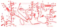 LEVIER DE GUIDON   CABLE   COMMODO pour Honda FOURTRAX 500 FOREMAN de 2005