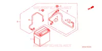 BATTERIE (20A) pour Honda FOURTRAX 650 RINCON de 2005