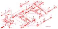 BRAS ARRIERE pour Honda FOURTRAX 650 RINCON de 2005