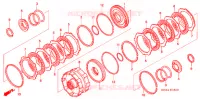EMBRAYAGE (2 3) pour Honda FOURTRAX 650 RINCON de 2005