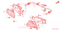FEU ARRIERE pour Honda FOURTRAX 650 RINCON de 2005