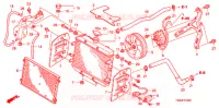 RADIATEUR pour Honda FOURTRAX 650 RINCON de 2005