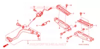 REPOSE PIED pour Honda FOURTRAX 650 RINCON de 2005
